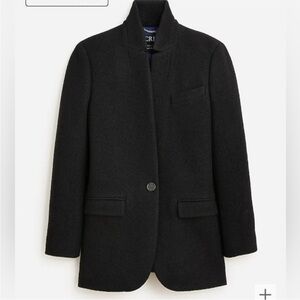 J. Crew Leighton blazer jacket in Italian boiled wool